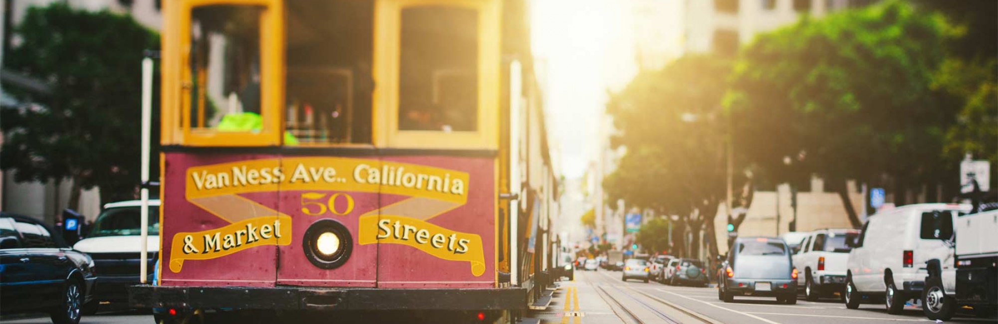 Moving to USA To See A San Francisco tram