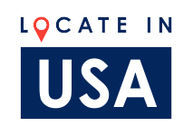 Locate in the USA logo